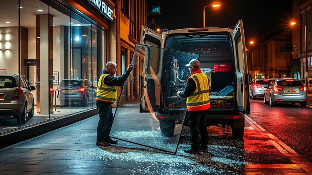 Emergency Glazing Haringey Ladder
