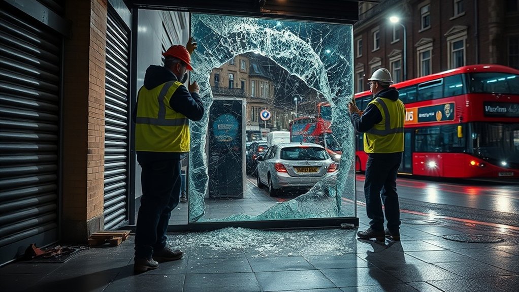 Emergency Shop Front Repair Crouch End
