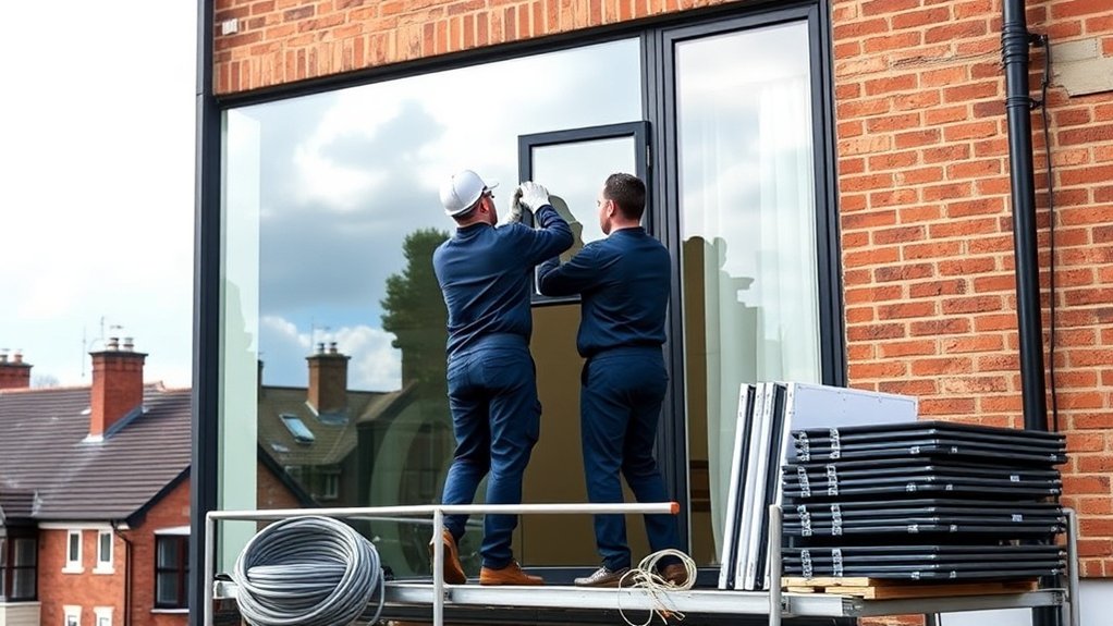 Glazier in Haringey Ladder