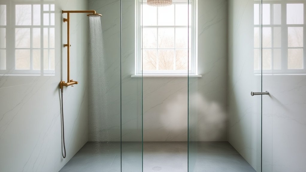 Wet Room Glass Panels Crouch End